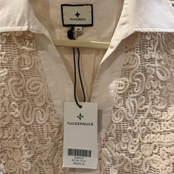 Tuckernuck Cream Lace Top - Picture 7 of 8